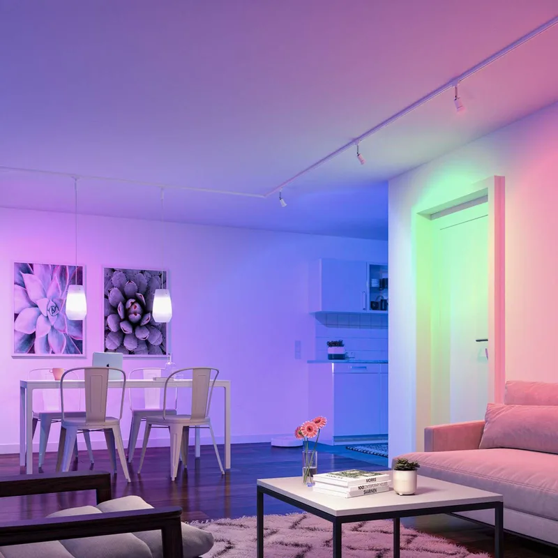 LED druppels E14 5W 470lm Zigbee RGBW van Paulmann – productfoto
