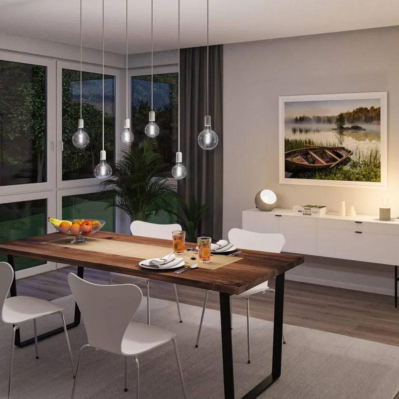 LED-Globe G95 ZigBee E27 6,3W RGBW 3er by Paulmann in Gold – product photo