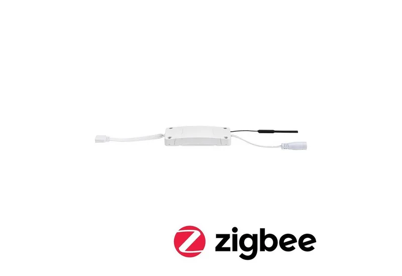 LED-Streifen MaxLED RGBW Controller max. 144W 24V DC Weiß/Grau Kunststoff, Zubehör, SmartHome ZigBee van Paulmann in Grijs, Wit – productfoto