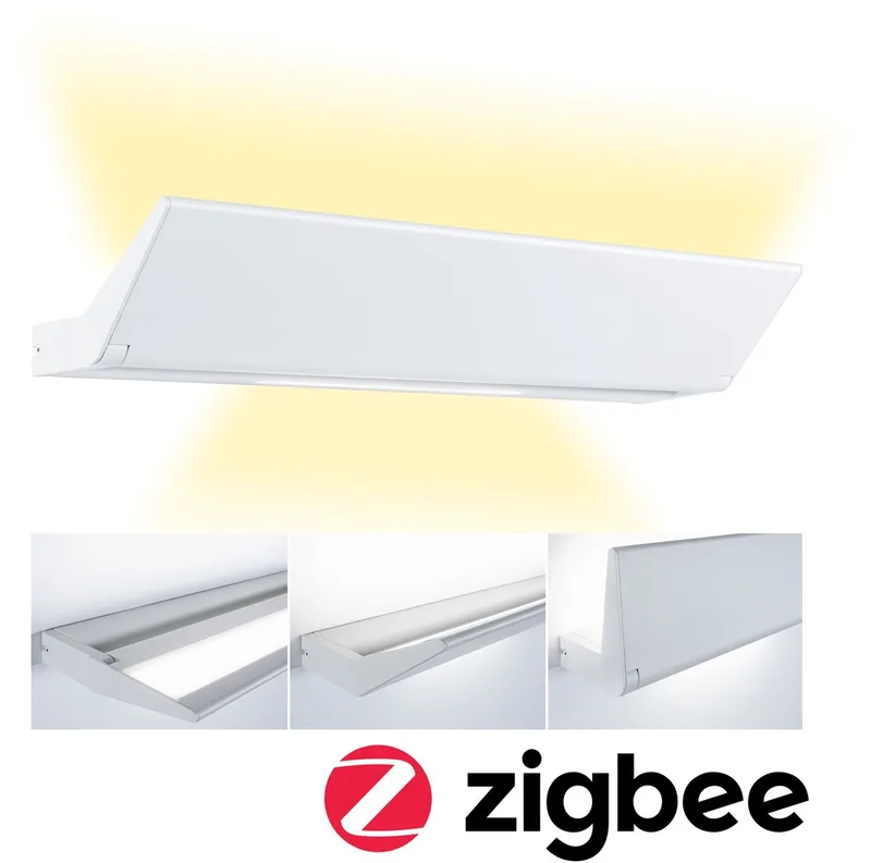 LED-wandlamp Smart Home Zigbee 3.0 Ranva Tunable White 800lm 230V 13W dimbaar by Paulmann in Wit mat – product photo
