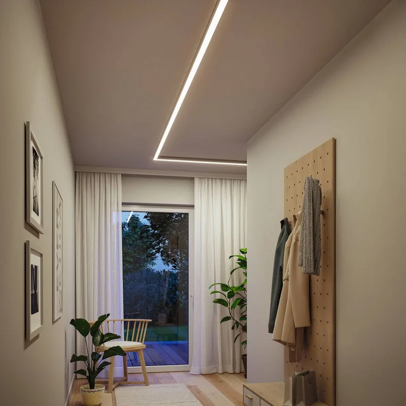 Lichtleiste Linion, chrom, 1 m, Master ZigBee-Trafo by Paulmann in Chrom matt – product photo