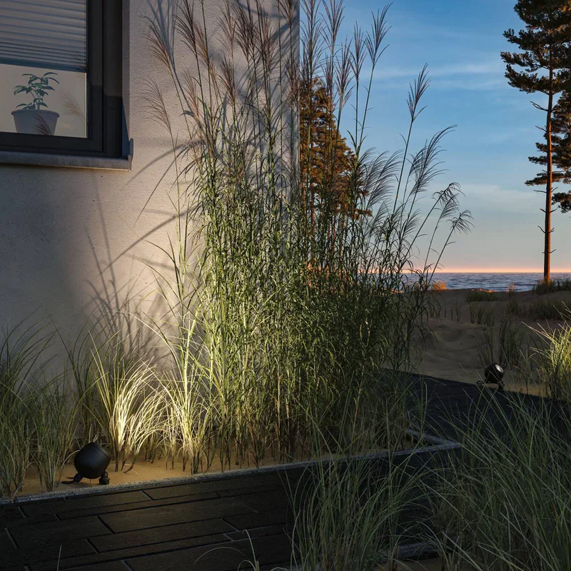 Plug & Shine LED-spot Kikolo, ZigBee, 2.200 K by Paulmann in Anthracite – product photo