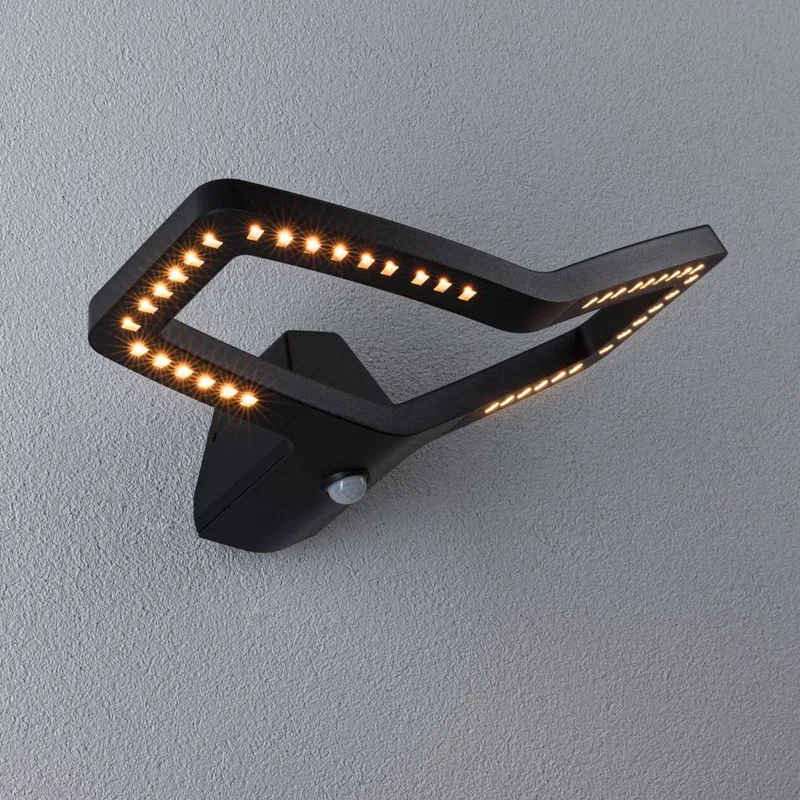 Smart Sensor-Wandleuchte Alara, CCT, IP44 by Paulmann in Anthracite – product photo