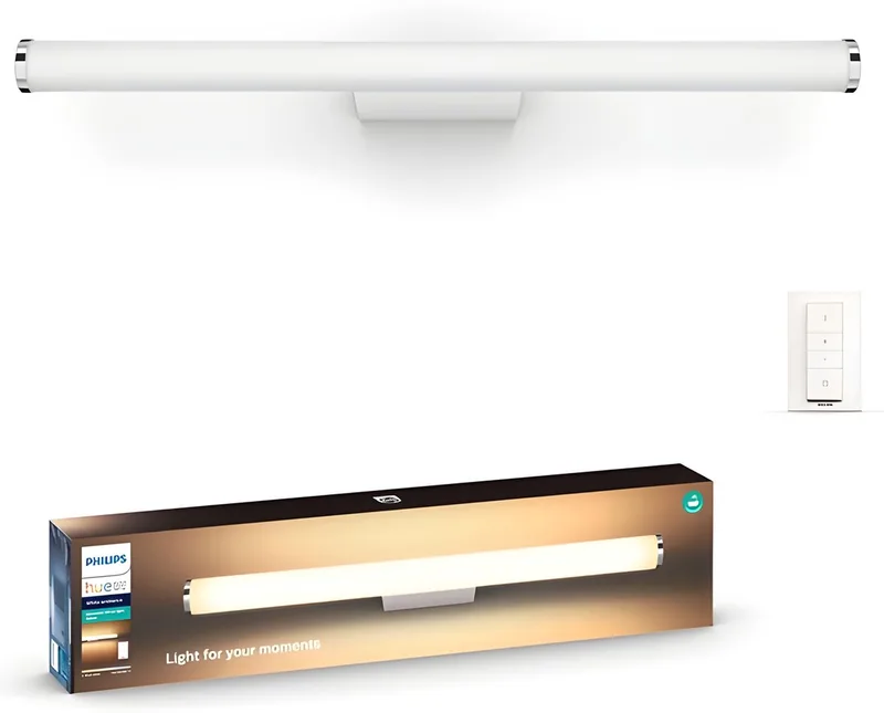 Adore badkamerwandlamp - White Ambiance – groot von Philips Hue in Weiß – Produktfoto