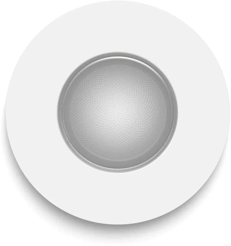 Adore - LED inbouwspot - badkamerverlichting - GU10 fitting - bevat 1 inbouwspot incl. lamp - aanpasbaar wit licht - wit - IP44: spatwaterdicht - Ø 930mm - slimme verlichting de Philips Hue en Blanc – photo produit