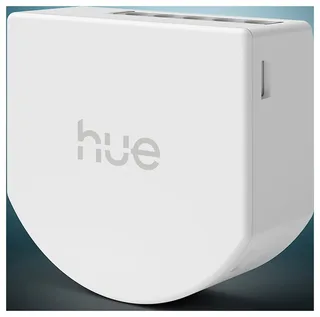 bedrade dimmer wandschakelaar - bevat 1 module - zonder batterijen - nuldraad vereist - maakt niet-slimme, dimbare lampen slim - slimme verlichting van Philips Hue in Wit – productfoto 2 van 2