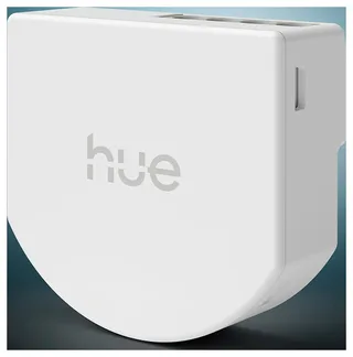 bedrade wandschakelaar - bevat 2 modules - zonder batterijen, nuldraad vereist - slimme verlichting ​ van Philips Hue in Wit – productfoto 2 van 2