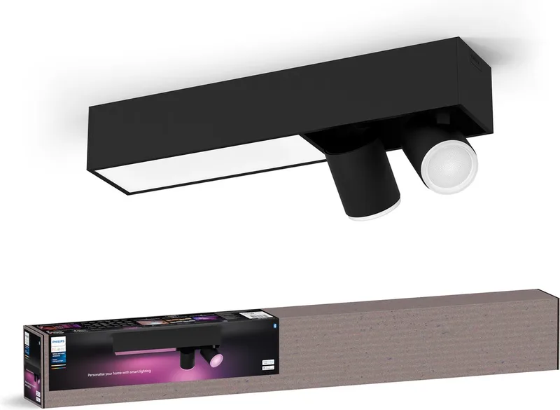 Centris 2-er Spots 57W - schwarz von Philips Hue in Schwarz – Produktfoto