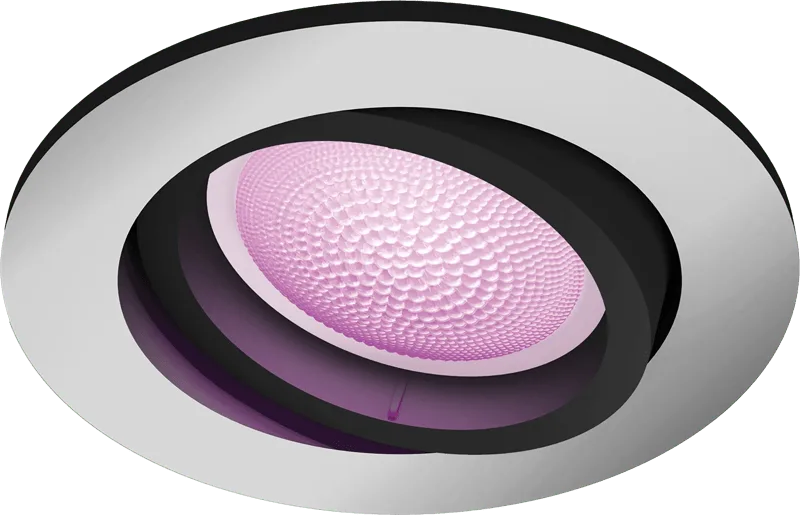 Centura inbouwspot White and Color - rond - Aluminium de Philips Hue – photo produit