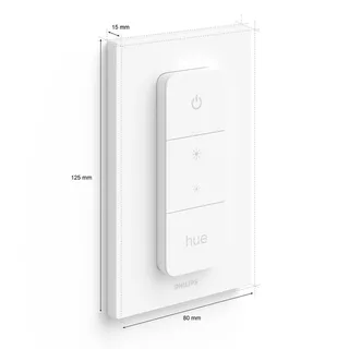 dimmer switch - draadloze schakelaar van Philips Hue in Wit – productfoto 2 van 5