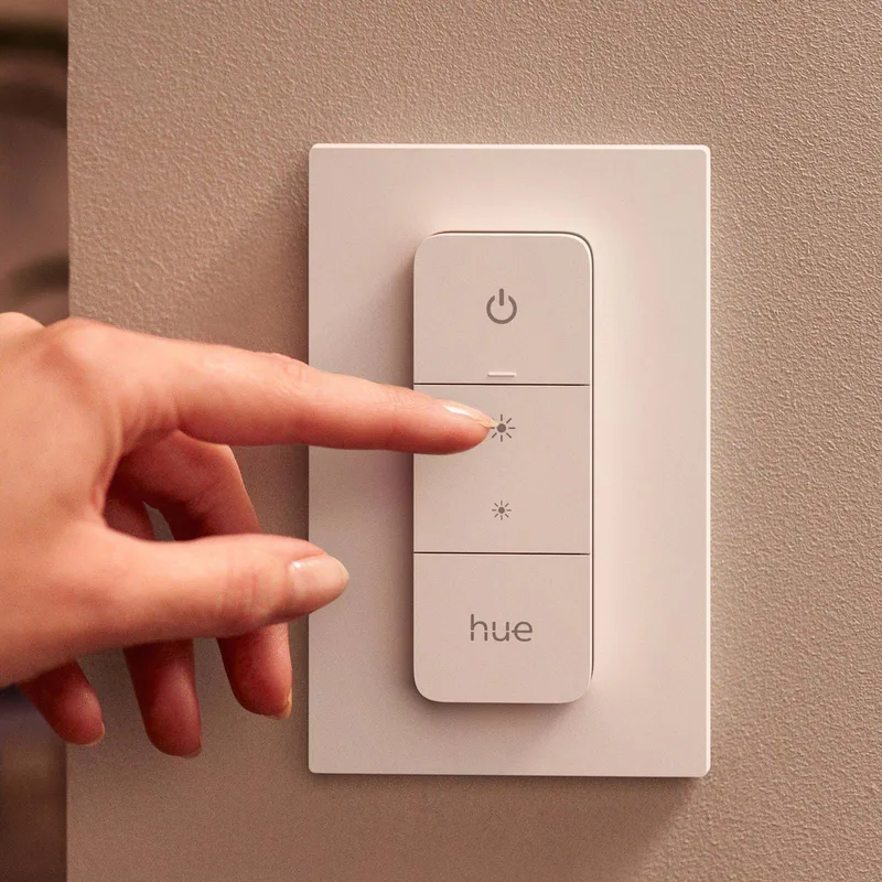 dimmer switch - draadloze schakelaar van Philips Hue in Wit – productfoto 3 van 5