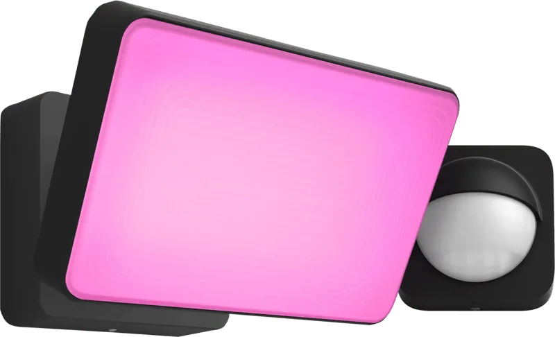 Discover schijnwerper White and Color voor buiten + buitensensor de Philips Hue – photo produit