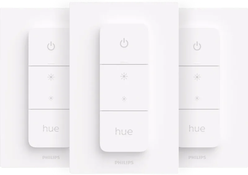 Draadloze dimmer switch 3-pack van Philips Hue – productfoto