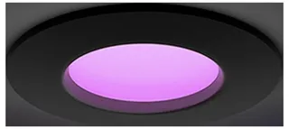 dunne LED inbouwspot - badkamerverlichting - GU10 fitting - bevat 3 inbouwspots - aanpasbaar wit en gekleurd licht - IP44: spatwaterdicht - Ø: 90mm - slimme verlichting de Philips Hue en Noir – photo produit 2 sur 2