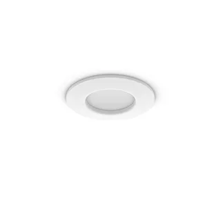 dunne LED inbouwspot - badkamerverlichting - GU10 fitting - bevat 1 inbouwspot - aanpasbaar wit en gekleurd licht - wit - IP44: spatwaterdicht - Ø: 90mm - slimme verlichting fra Philips Hue i Hvid – produktbillede 1 af 2