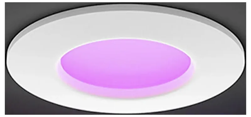 dunne LED inbouwspot - badkamerverlichting - GU10 fitting - bevat 1 inbouwspot - aanpasbaar wit en gekleurd licht - wit - IP44: spatwaterdicht - Ø: 90mm - slimme verlichting fra Philips Hue i Hvid – produktbillede 2 af 2