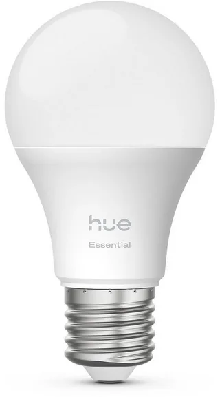 Essential LED lamp - E27 fitting - bevat 1 lamp - aanpasbaar wit en gekleurd licht - standaard lampvorm - slimme verlichting by Philips Hue – product photo 2 of 5