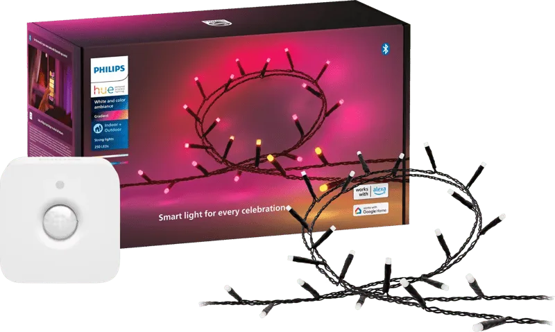 Festavia lichtsnoer - 20 meter + Bewegingssensor de Philips Hue – photo produit