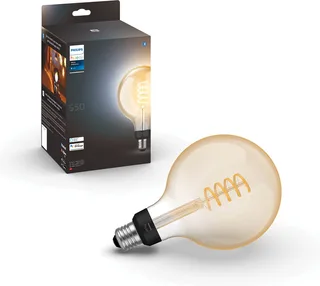 filament globelamp G125 - warm tot koelwit licht - 1-pack - E27 van Philips Hue – productfoto 1 van 3