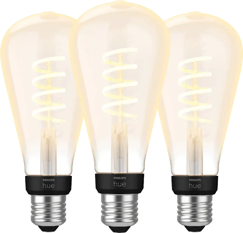 Filament White Ambiance Edison XL 3-pack de Philips Hue – photo produit
