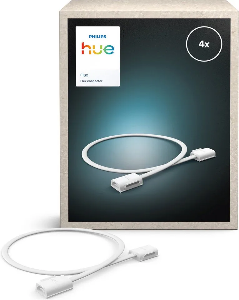 Flux Gradient LED-Streifen Zubehör Verlängerungskabel, (50 cm), zum Überbrücken von Lücken by Philips Hue in White – product photo