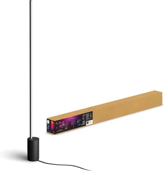gradient Signe vloerlamp - wit en gekleurd licht de Philips Hue en Noir – photo produit 1 sur 6