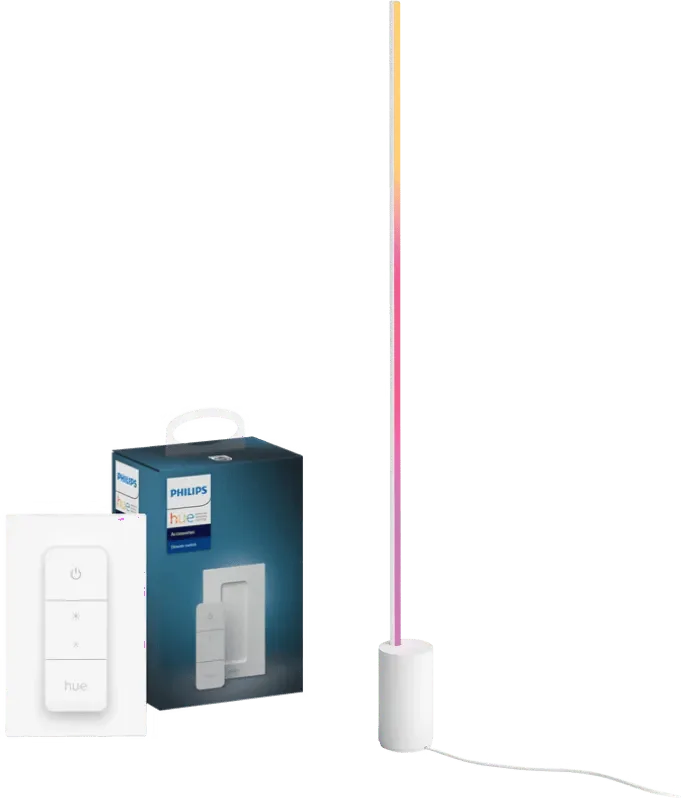 Gradient Signe White and Color Vloerlamp Wit + Dimmer by Philips Hue – product photo
