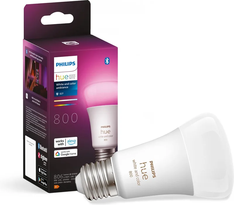 HueWCA 6.5W A60 E27 EUR de Philips Hue – photo produit