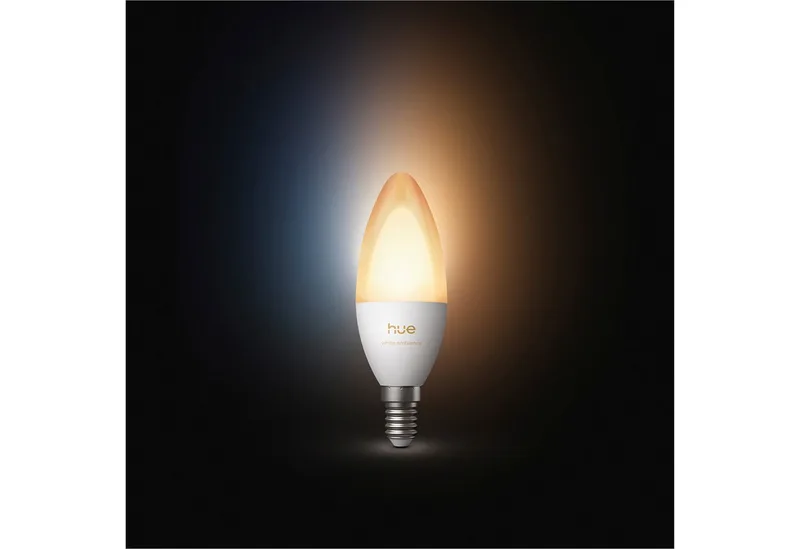 LED kaarslamp - E14 fitting - bevat 2 lampen - aanpasbaar wit licht - slimme verlichting by Philips Hue – product photo 2 of 5
