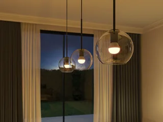 LED lamp - kogellamp - E14 fitting - bevat 1 lamp - aanpasbaar wit licht - slimme verlichting van Philips Hue – productfoto 5 van 5