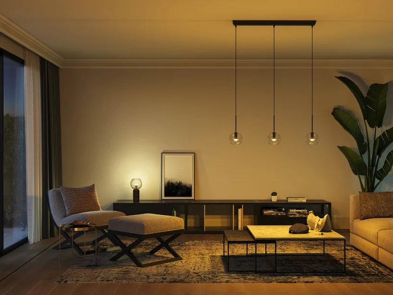 LED lamp - kogellamp - E14 fitting - bevat 1 lamp - aanpasbaar wit licht - slimme verlichting van Philips Hue – productfoto 4 van 5