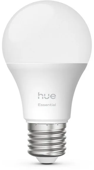 LED-Leuchtmittel Essential Starter Kit 2x White & Color Ambiance + Bridge, E27, 3 St., Farbwechsler, inkl. Bridge van Philips Hue in Wit – productfoto 1 van 5