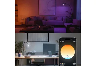 LED-Leuchtmittel Smarte Kerzenlampe, E14, 500 lm, White & Color Ambiance, 2er‑Pack, E14, 2 St., Farbwechsler, 1000–20000K, auf 0,2% dimmbar, App‑ & Sprachsteuerung van Philips Hue in Wit – productfoto 5 van 5