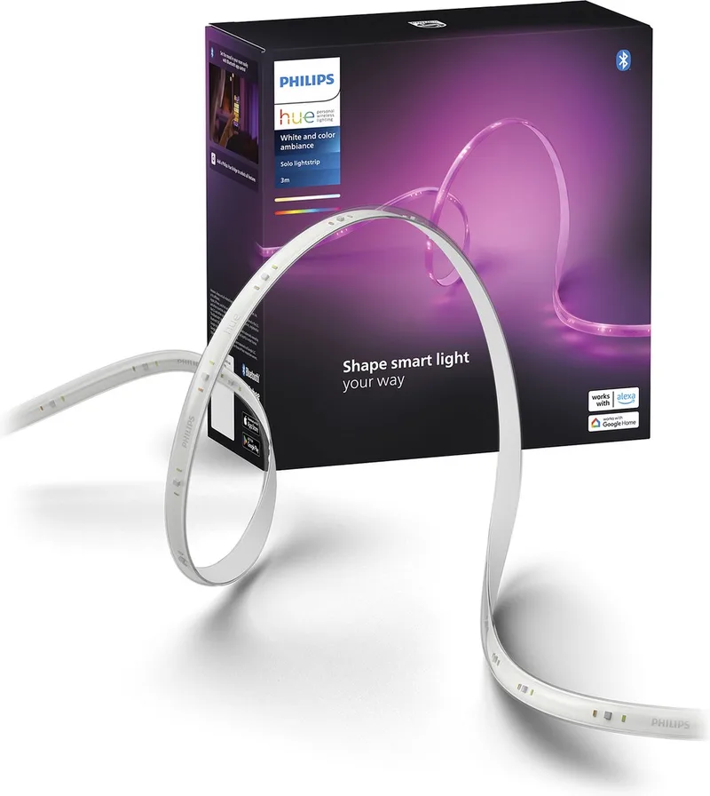 led strip - en gekleurd licht - 3 meter by Philips Hue in White – product photo
