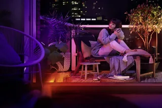 lightstrip outdoor - wit en gekleurd licht - 5m by Philips Hue in Transparent – product photo 2 of 3