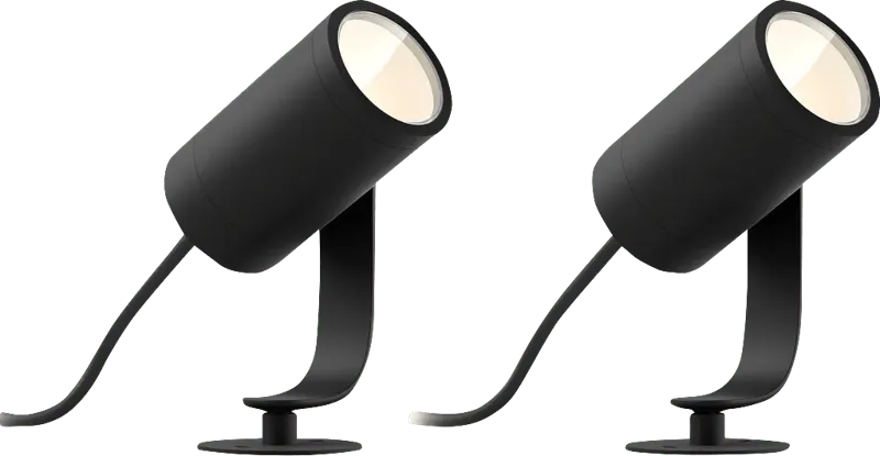 Lily Starter Pack White and Color prikspot 2-pack van Philips Hue – productfoto