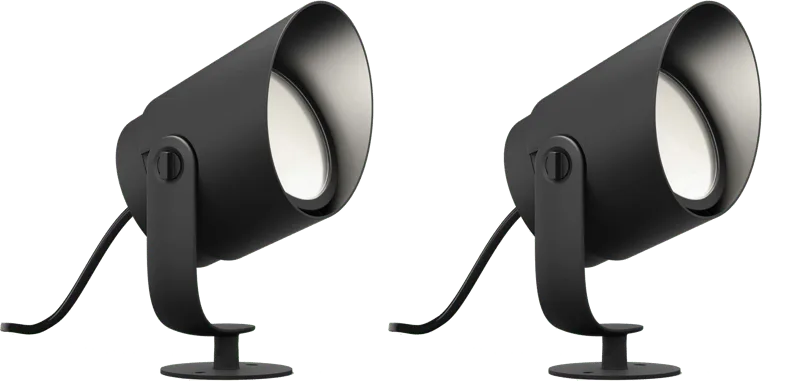 Lily XL prikspot White and Color 2-pack de Philips Hue – photo produit