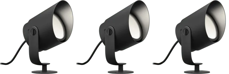 Lily XL prikspot White and Color uitbreiding 3-pack de Philips Hue – photo produit