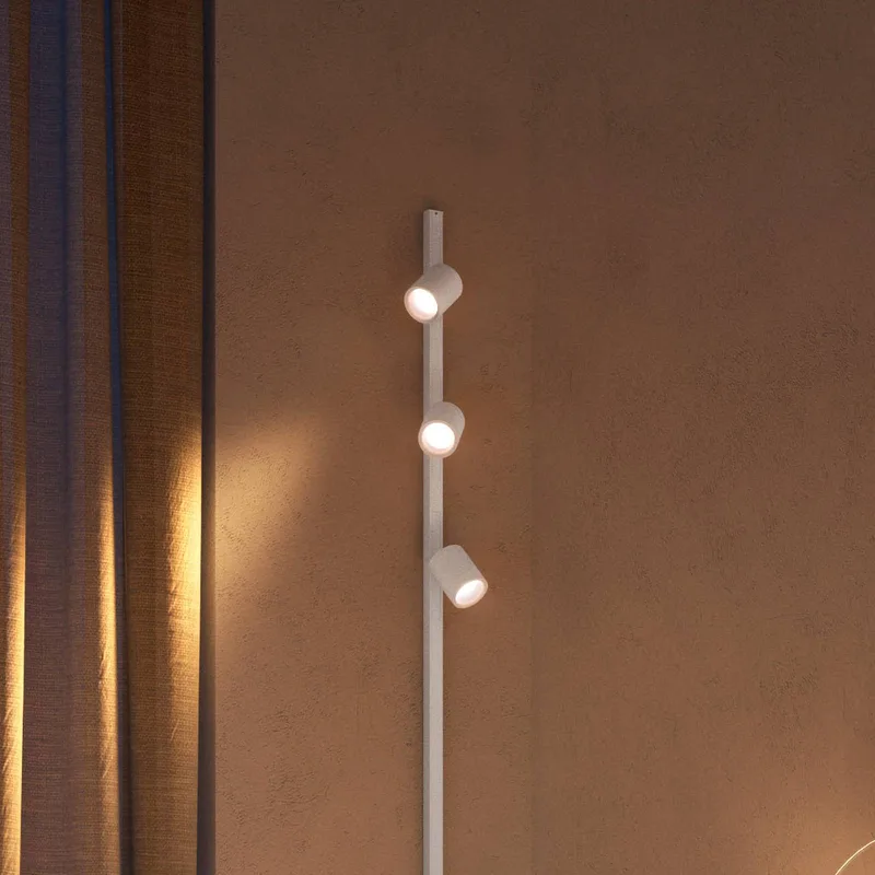 Perifo railverlichting plafond - wit en gekleurd licht - 4-spots - wit - basisset van Philips Hue in Wit – productfoto 2 van 5