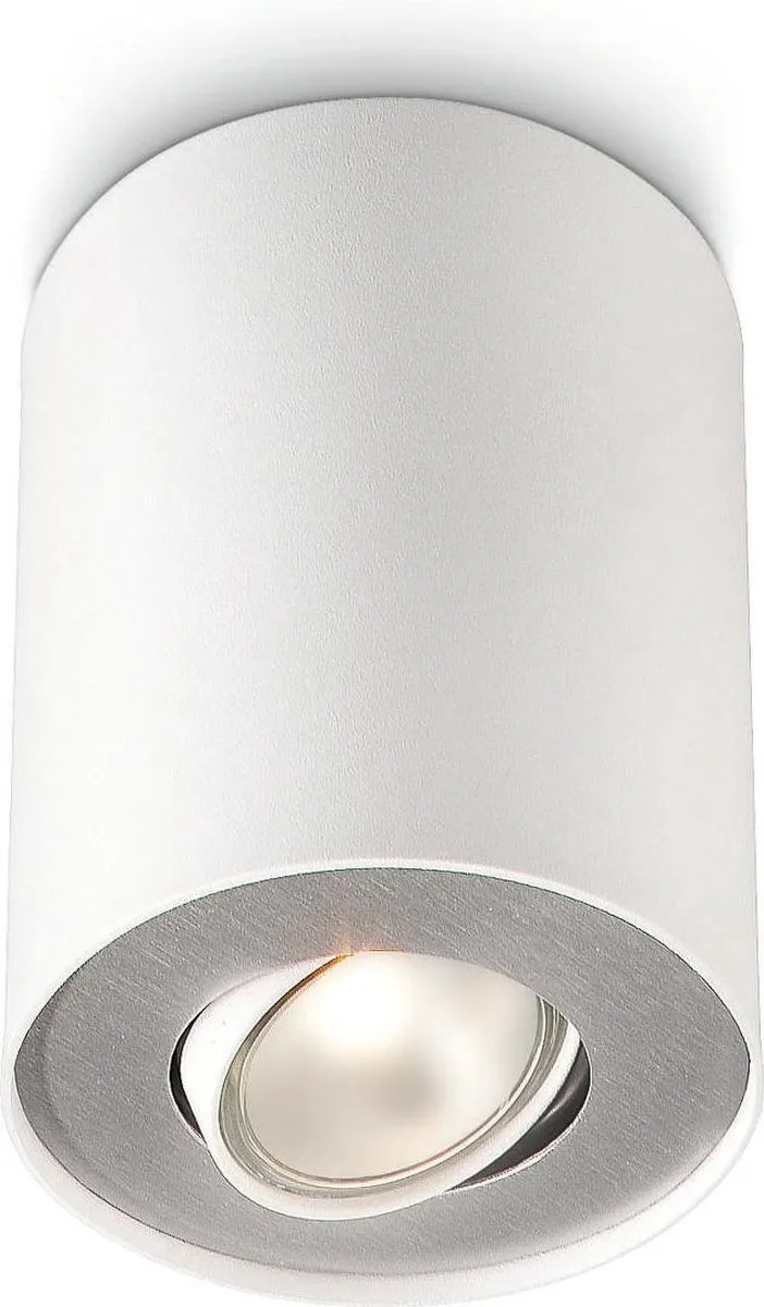 Pillar Opbouwspot (Wit) - Wit en Gekleurd Licht - Plafondspot met 1 Lichtpunt - GU10 - Hue White and Color Ambiance by Philips Hue in White – product photo