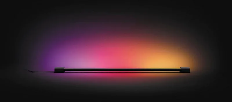 Play gradient light tube - wit en gekleurd licht - 75cm von Philips Hue in Schwarz – Produktfoto 5 von 5