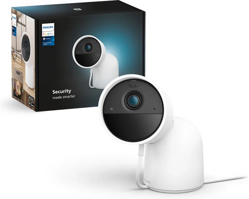 Secure camera - desktop beveiligingscamera van Philips Hue in Wit – productfoto