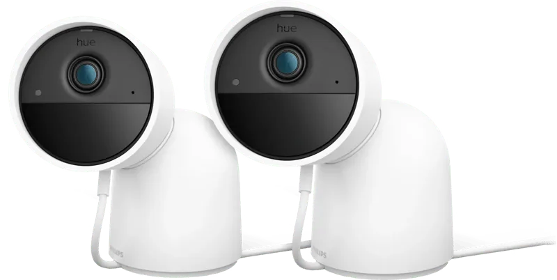 Secure desktop beveiligingscamera Wit 2-pack från Philips Hue – produktbild