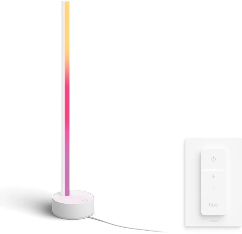 Signe Tafellamp (Wit) - Wit en Gekleurd Licht - Incl. Hue Dimmer Switch - Hue White and Color Ambiance by Philips Hue in White – product photo