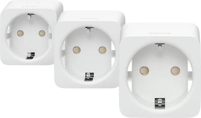 slimme stekker - Nederland - 3-pack van Philips Hue in Wit – productfoto 2 van 5