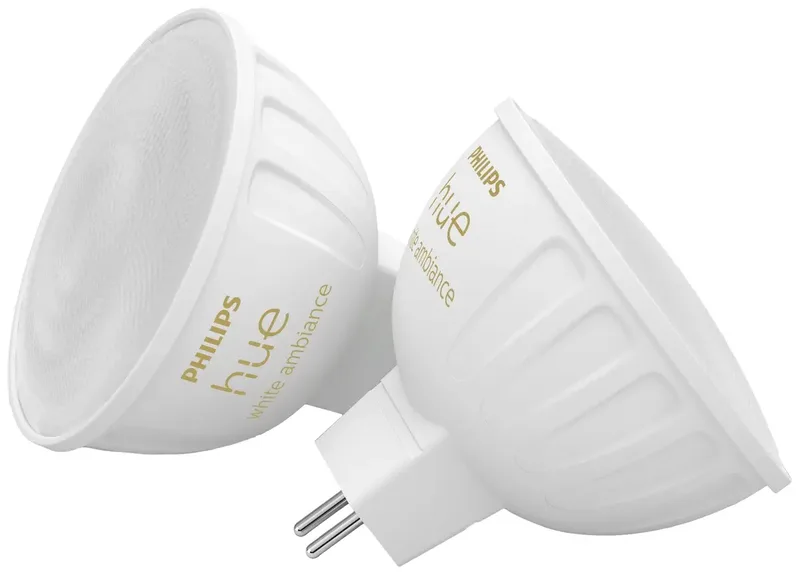 spot - warm-tot koelwit licht - 2 pack - MR16 de Philips Hue – photo produit 3 sur 3