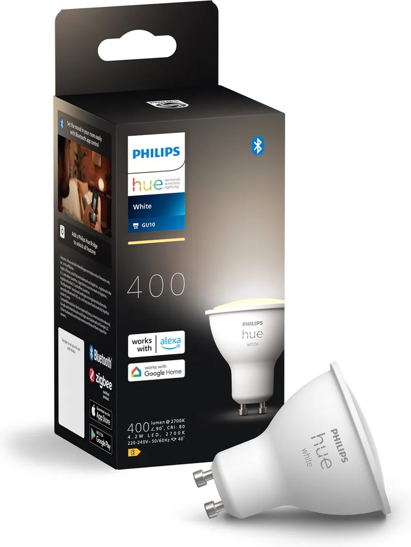 Spot - warmwit licht - 1 pack - GU10 van Philips Hue – productfoto