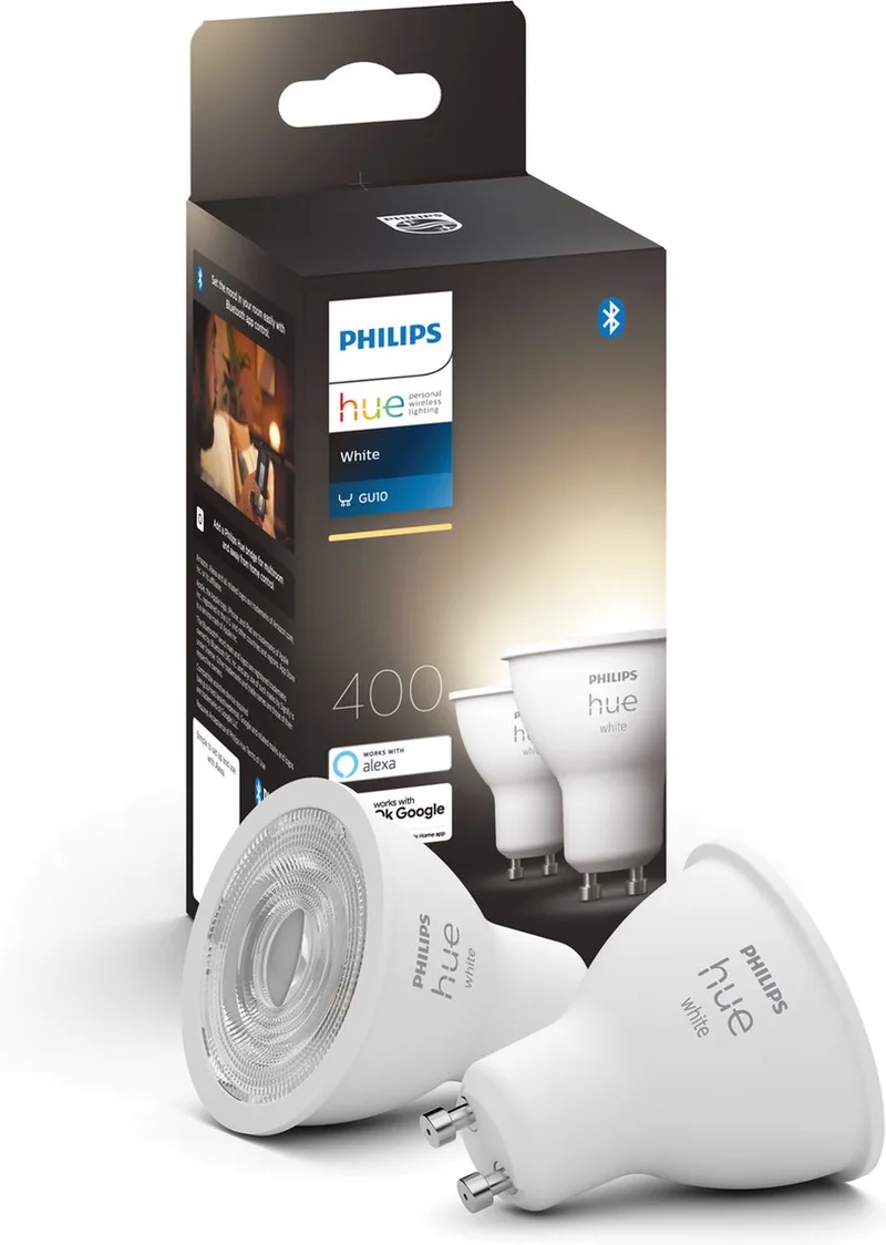Spot - warmwit licht- 2 pack - GU10 von Philips Hue – Produktfoto