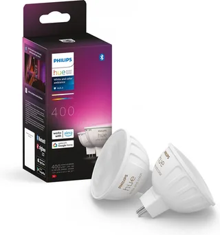 spot - wit en gekleurd licht- 2 pack - MR16 by Philips Hue – product photo 1 of 3