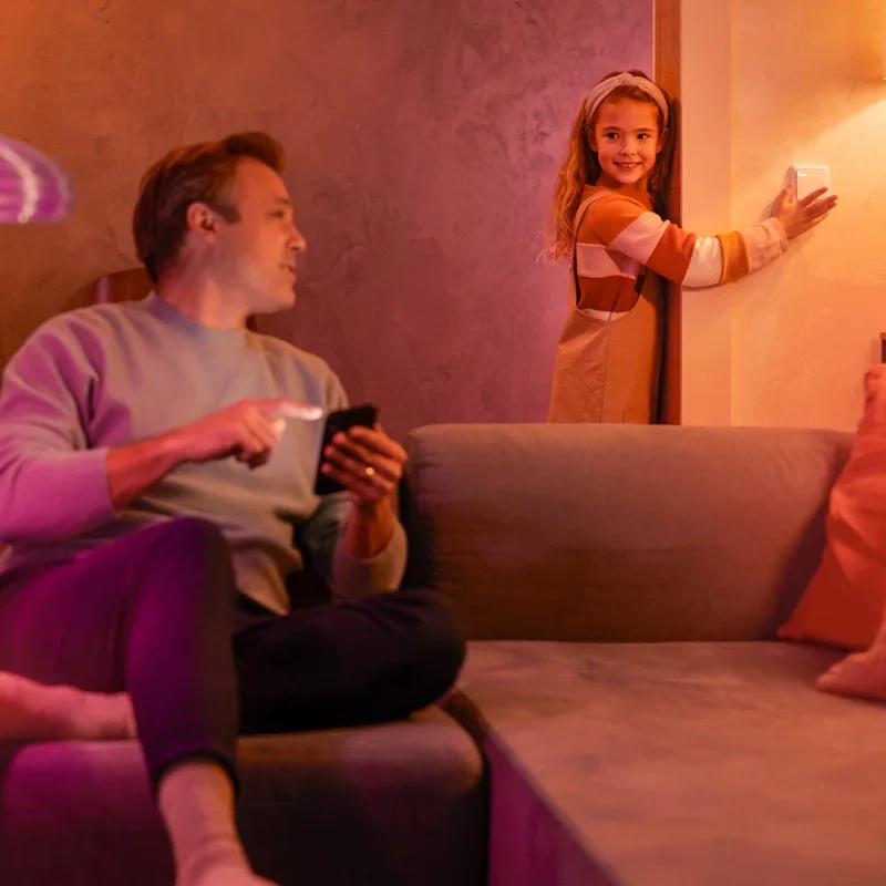 wall switch module van Philips Hue in Wit – productfoto 5 van 5